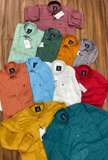 Mens Cotton Full Sleeves Shirts Pack of 1